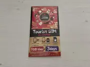 JAPAN 3-in-1 SIM Card - 3 Days, 1G/Dat Data