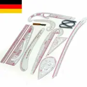 Tailor's ruler set designer ruler tailor's curves template ruler LOVE