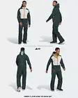 ADIDAS One-Piece Gore-Tex 3L GTX Snow Alpine Ski Suit Men M