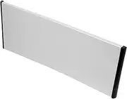 ZUNOXAZ Blank Aluminum Office Door Name Plate for Engraving Minimalist Metal Sign for Home Cafe Garden Projects Sturdy Easy to Install Versatile Use