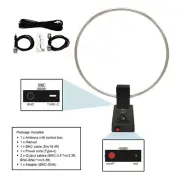 GA-800 Active Loop Antenna Shortwave Antenna 10KHz-159MHz HF Portable Fit Radios