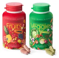 在飛比找Yahoo!奇摩拍賣優惠-買2送1 果蔬膠囊水果蔬菜膠囊Fruit and Veget