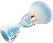 Beaupretty Cleaning Brush Nail Dust Collector Nail Supplies for Nail Techs Nail Polish Clean up Brush Makeup Brush Cleaner Nail Tech Must Haves Nail Brush Nail Dust Brush Sky-blue Sand