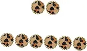 [SAFIGLE] 4 Pairs Elegant Vintage Earrings for Women Leopard Pattern Earrings for Teen Girls Stylish Festival Jewelry