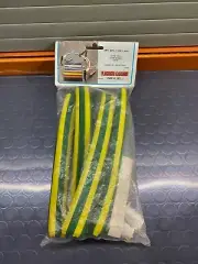 Plastiche Cassano drop bar foam sleeves, Green yellow. NIB