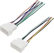 VGOL 1 Set CD Player Wiring Harness Wire Radio Plug, Radio Wire Harness Stereo MP3 CD Player Connector Compatible with Hyundai Elantra 2010-2017