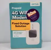 Optus 4G Network LTE Huawei E5577 Wi-Fi Modem Hotspot Battery Sealed SYD NEW!
