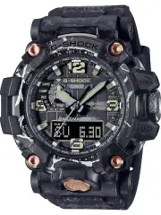 NEW Casio G-Shock MUDMASTER CAMO 3x Sensor Black Ion-Plated Watch GWG2000CR-1A