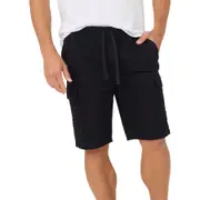 Allgood Men's Cargo Shorts - Black