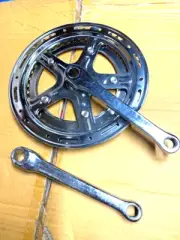 Steel Bicycle ChainWheel Crank Set 42T/52T x 170MM Chrome MTB Fixie Bikes