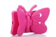 MCC Kids iPad 2 3 4 Case Cover Apple Shock-proof Skin Butterfly-style [Magenta]