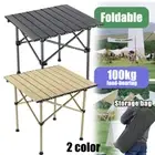 Portable Camping Table Folding Aluminium Picnic Outdoor Foldable Desk 2 Size