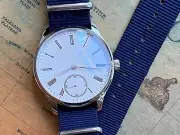 Classic Renaissance Pilot Mechanical Hand Winding Men’s Watch Sapphire Glass