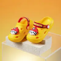 在飛比找蝦皮商城優惠-Cheerful Mario兒童拖鞋男童crocs夏季蹣跚學