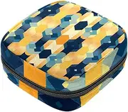 Period Bag,Sanitary Napkin Storage Bag,Abstract Marble Texture,Tampon Bag for Purse