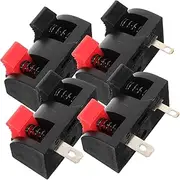 Vaguelly 4Pcs Speaker Wire Connectors High Performance Terminal Clips for Way Stereo Speakers Easy Push Release Mechanism for Stage Audio Systems DIY Projects Reliable Wire
