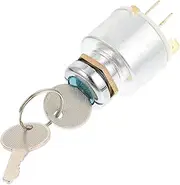 Zerodeko 1Set Engine Start Ignition Switch for Vehicles Quick Start Button for Cars Motorcycles and Ships Reliable and Easy to Install Auto Ignition Lock
