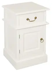 CT Tasmania Solid Timber 1 Door 1 Drawer Bedside Table