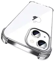 for iPhone 14 Case for iPhone 13 Case Clear,with 4 Corners Shockproof