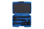 Laser Tools Impact Accessory Set 6pc Extensions UJ And Adaptors 1/2"D 8619
