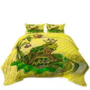 Fairy Tales Art Frog Prince Coverlet
