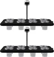 Aquarium Plant Holder,Floating Aquarium Planter - with Sponge, Multifunctional Stand Fish Tank Decoration for Planting Hydroponic Cultivation
