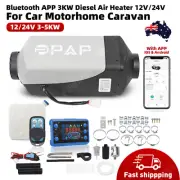 Diesel Air Heater 12V 5KW Bluetooth App Remote LCD Control Thermostat Caravans