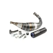 Silencer Stage6 R/T 90 100 Cc CNC Black Blue for Yamaha 50 Dt R Sm 2003-2005