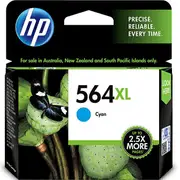 HP 564XL Ink Cartridge High Yield Cyan CB323WA