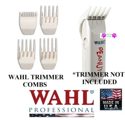 Wahl ATTACHMENT GUIDE COMB SET Fit PEANUT,NEO,BERET,Sterling BULLET MAG Trimmer