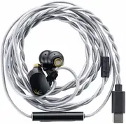 MOONDROP CHU II DSP Headphones High Performance Dynamic Driver USB-C in-ear Monitors TYPE-C with microphone earphone