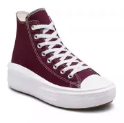 New NIB Converse Beetroot Deep Red Chuck Taylor All Star Platform Move Sneakers