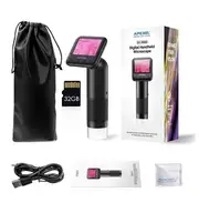 Handheld 800X HD Digital Microscope for Adults,2" LCD Screen Pocket Microscope for Kids,USB Lab Digital Microscopes Equipment With 32G Memory Card
