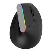 M618C Wireless Mouse Ergonomic Vertical 6 Buttons Gaming Mouse RGB 1600 DPI Optical Mice With For PC Laptop