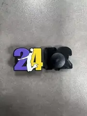 Shoe Charms Kobe Bryant 2 Piece. Mix N Match