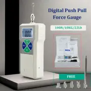 ELK-100 Digital Force Gauge Pull Push Force Tester Meter Dynamometer 100N 10Kg