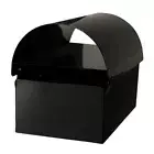 Sandleford Black Dune Post Mount Letterbox