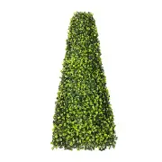 25.6'' Artificial Topiary Tree Faux Boxwood Tower Home Garden In/Outdoor Decor
