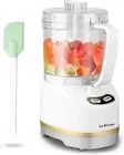 La Reveuse Electric Mini Food Processor Small Chopper 200 Watts 2-Cup White