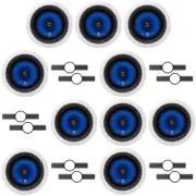 10 Legrand HT5650 5000 Series 6.5" In-Ceiling Speaker (Sold Individually) + I...