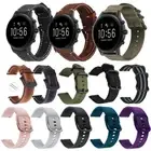 Watch Band For Fossil Gen 6 5 5E Sport Silicone/Nylon/Leather Band Watch Strap