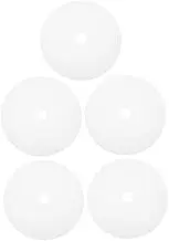 BESTOYARD 5pcs Silicone Dehydrator Mats for Food Drying Non-stick Round Food Dryer Pads and Versatile Silicone Sheets for Drying Meat Fruits and Vegetables Center