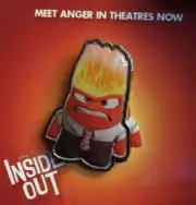 AMC STUBBS EXCLUSIVE DISNEY PIXAR INSIDE OUT PIN *ANGER* NEW/RARE/HTF/LTD AVAIL!
