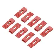 Jumper Cap 2.54mm Pitch Pin Header Connector Long Type Jumper Plug, Red 40pcs