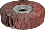 BHA Unmounted Flap Wheel for Bench Grinder, 6" x 1-1/2" x 1" (40 Grit)