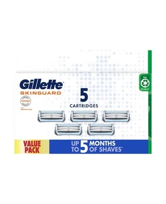New Gillette Skinguard Razor Blades Refill 5 Pack