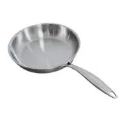 Stainless Steel Frying Pan Beefsteak Skillet Versatile Heat-resistant Rustproof
