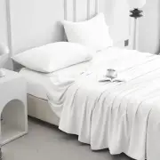 4 Piece Full Sheet Set - Super Soft Breathable Cooling Bed Sheets King Size 1...