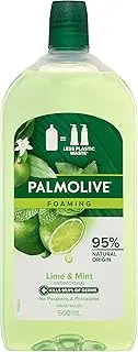 Palmolive 500ml Refill Foaming Hand Washing Liquid Anti-Germ Natural Lime & Mint