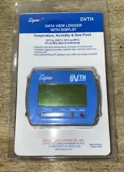 Supco Data View DVTH Temperature & Humidity Data Logger w/ PC Software,USB Cable